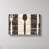 キッチンワーズトリオ キャンバスプリント (正面)