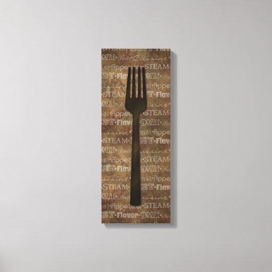 キッチンワードアート キャンバスプリント (正面)
