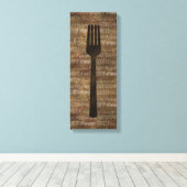 キッチンワードアート キャンバスプリント (インサイチュ (ウッドフロア))