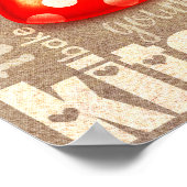 キッチンワードアート ポスター (角)