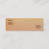 キッチン名刺 スキニー名刺 (裏面)