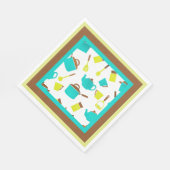 キッチン器具のパターン スタンダードランチョンナプキン (角)