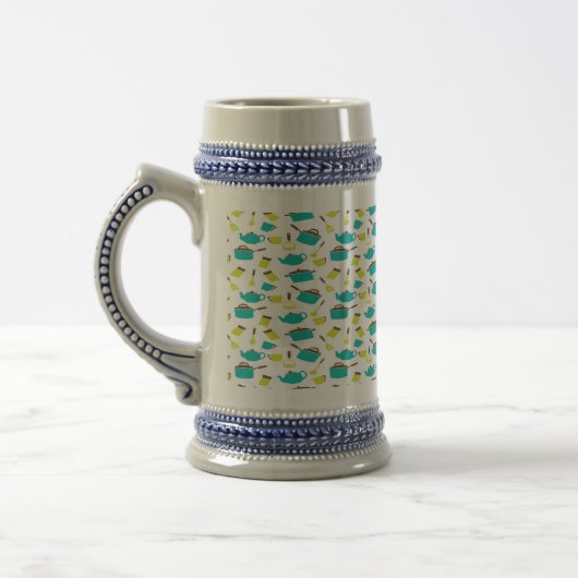 キッチン器具のパターン ビールジョッキ (左)