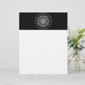 キッチン器具マーケティングチラシのレターヘッド (スタンド正面)