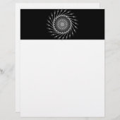 キッチン器具マーケティングチラシのレターヘッド (正面/裏面)