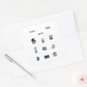 キッチン器具 スクエアシール (封筒)