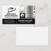 キッチン器具 |ハウスロゴ 名刺 (正面/裏面)