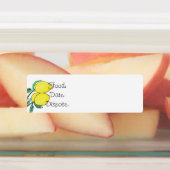 キッチン団体や組織レモンフードラベル ラベル (貼付)