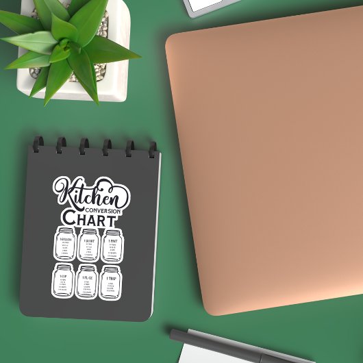 キッチン変換グラフ シール