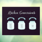 キッチン変換便利なレシピ測定    ウィンドウサイン (シート3)