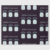 キッチン変換便利なレシピ測定 ラッピングペーパー (フラット)