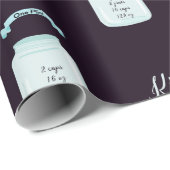 キッチン変換便利なレシピ測定 ラッピングペーパー (ロールコーナー)