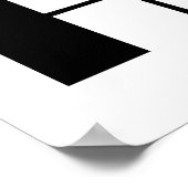 キッチン引用文デザイン ポスター (角)