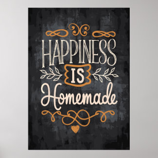 キッチン感動的デコレーション –  ポスター