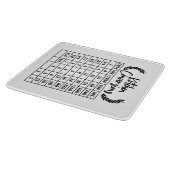 キッチン換算ガラス製まな板 カッティングボード (角)