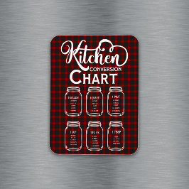 キッチン換算測定表 マグネット