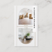 キッチン改装フォトQRコード名刺 名刺 (正面)