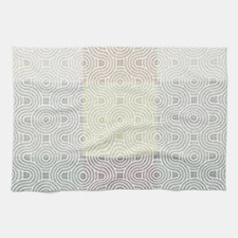 キッチン数々のタオル「色幾何学模様デザイン」 キッチンタオル