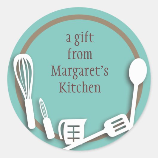 キッチン料理の器具 ラウンドシール (正面)