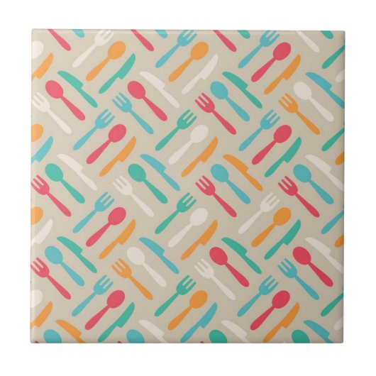 キッチン模様3 タイル (正面)