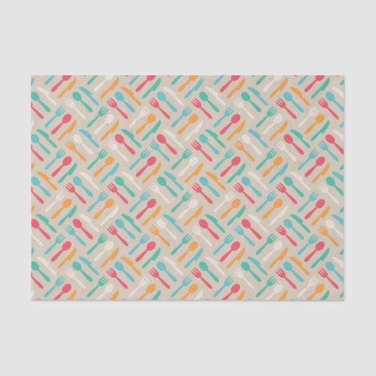 キッチン模様3 薄葉紙 (正面)