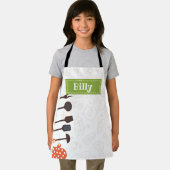 キッチン物グリーンエプロン エプロン (インサイチュ)