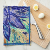 キッチン用ティータオル キッチンタオル (四つ折り)