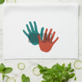 キッチン用ハンドタオル キッチンタオル (折り畳み)