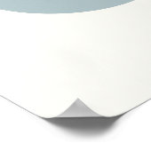 キッチン用品イラストレーション+タイプデザインの色 ポスター (角)