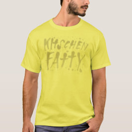 キッチン用脂肪脂肪ロゴTシャツイエロー Tシャツ