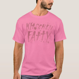 キッチン用脂肪脂肪ロゴTシャツピンク Tシャツ
