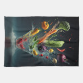 キッチン用食品野菜 キッチンタオル (横)