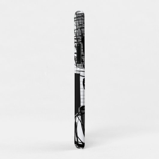 キッチン白黒 Case-Mate iPhoneケース (裏面/右)