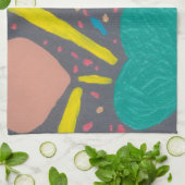 キッチン祝タオルを愛する キッチンタオル (折り畳み)