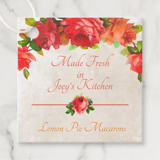 キッチン製品のラベル フェイバータグ (正面)