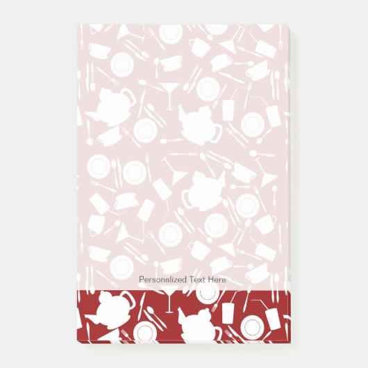 キッチン要素のパターン ポストイット (正面)