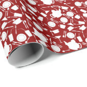 キッチン要素パターン ラッピングペーパー (ロールコーナー)