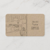 キッチン設備 名刺 (正面)