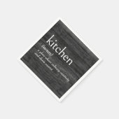 キッチン辞書の定義 スタンダードカクテルナプキン (角)