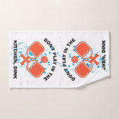 キッチン遊に入らないで ハンドタオル (ハンドタオル)