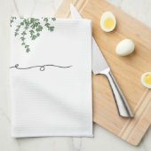 キッチン魅力的ティータオル – デコお洒落ール キッチンタオル (四つ折り)