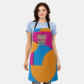 キッチン魔法メーカーエプロン エプロン (着用した状態)