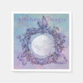 キッチン魔法 スタンダードカクテルナプキン (正面)