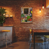 キッチン（カスタマイズ可能） 吊り下げ型タペストリー