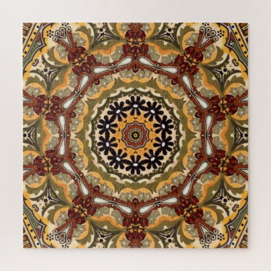 キッチン~バックスプラッシュアクセントタイル~トスカーナ色~ ジグソーパズル (縦)