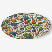 キッチン。 ペーパープレート (アングル)