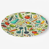 キッチン。 ペーパープレート (アングル)