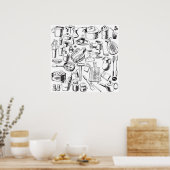 キッチン ポスター (キッチン)