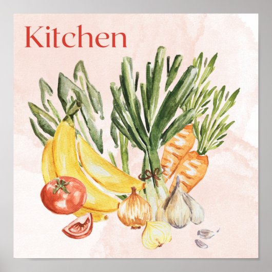 キッチン ポスター (正面)
