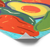 キッチン ポスター (角)